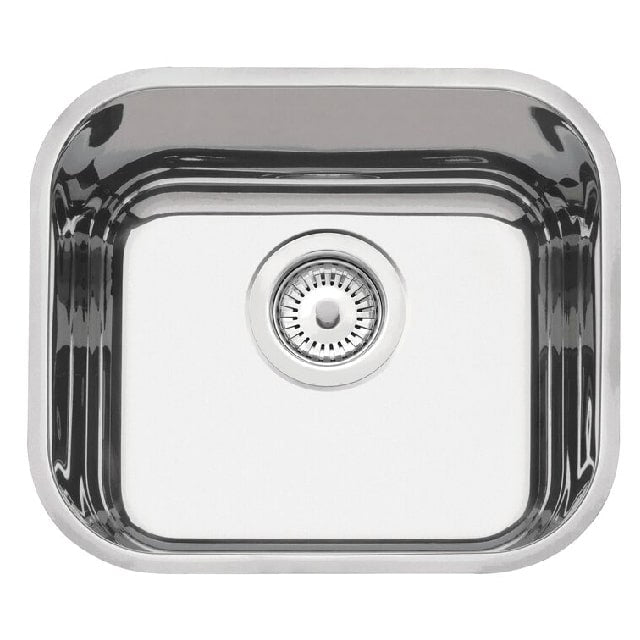 Lavínia 40 BL Bowls Polished stainless steel bowl 40x34 cm