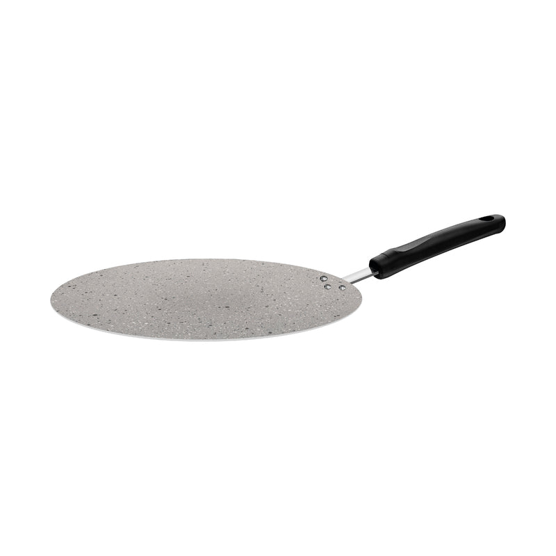 Tramontina Napoli Aluminum Shallow Frying Pan with Interior Starflon Max Nonstick Coating and Exterior Silicone Coating 28 cm 0.4 L