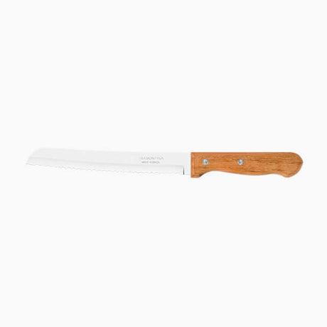 Tramontina Dynamic 8 Inches Bread Knife with Stainless Steel Blade and Natural Wood Handle
