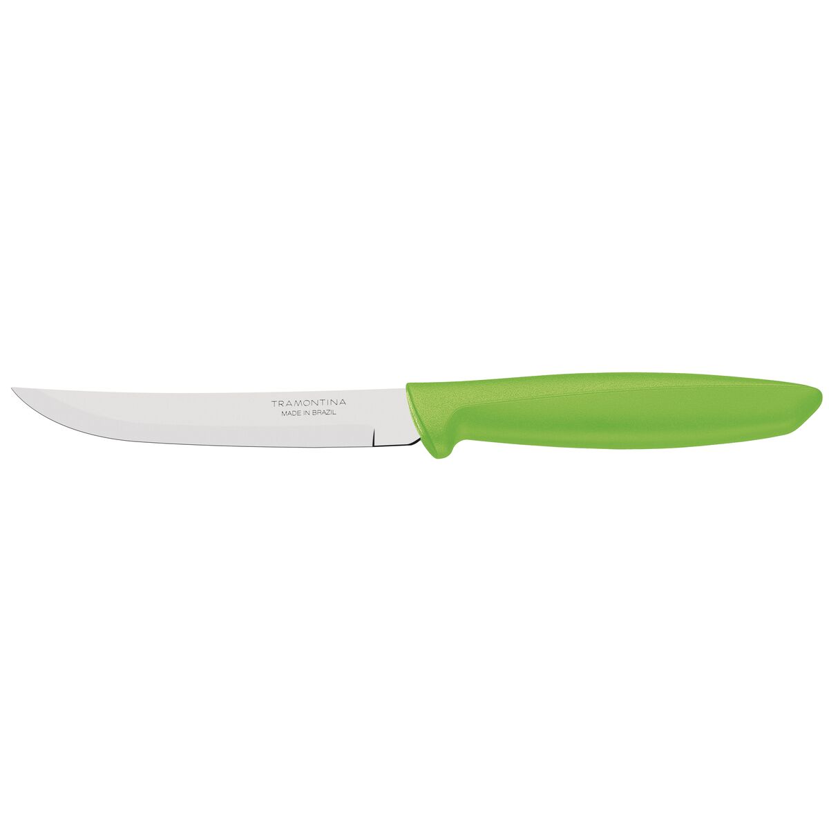 Tramontina Plenus 5 Inches Fruit Knife with Stainless Steel Blade and Green Polypropylene Handle