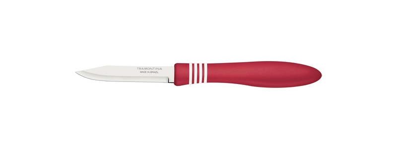 Tramontina-cor-cor-3-vegetable-and-fruit-knife-with-stainless-steel-blade-and-Red-polypropylene-handle