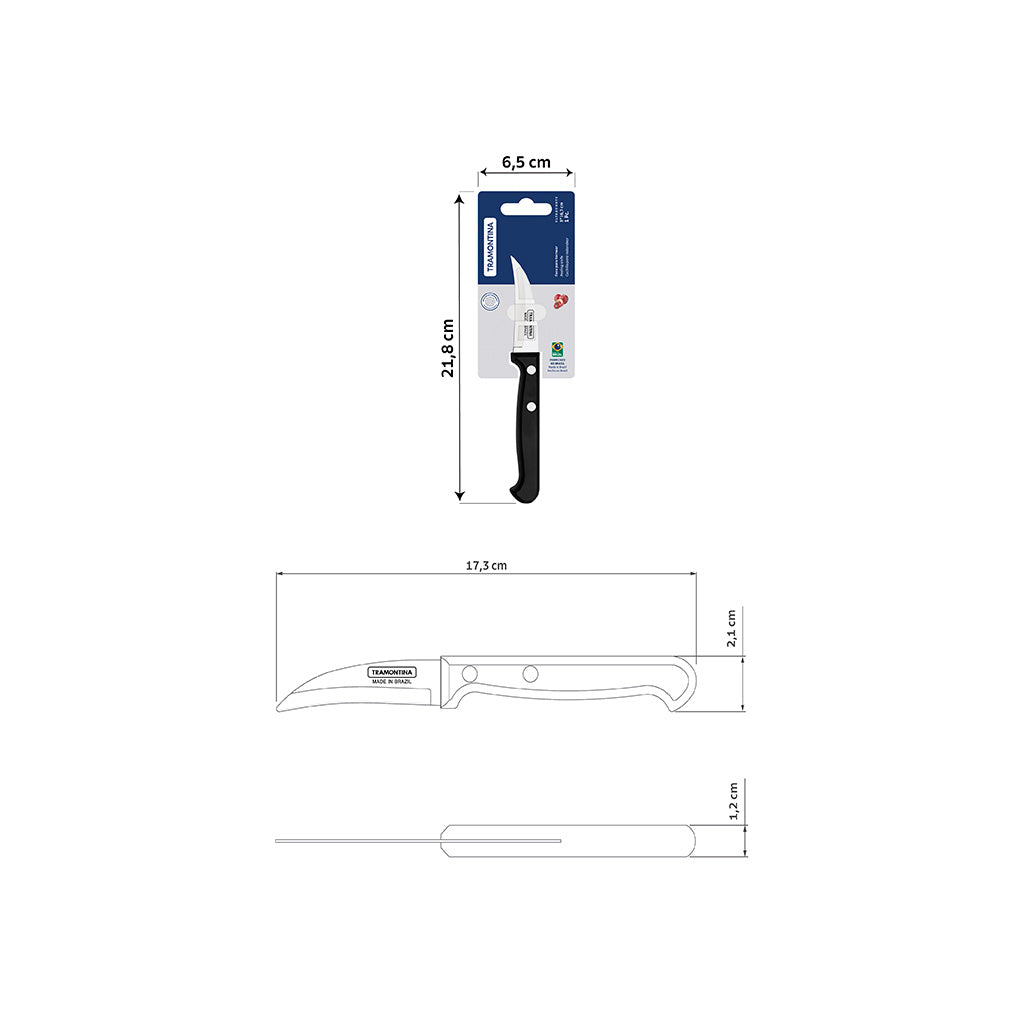 3 inch Peeling Knife Ultracorte