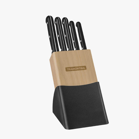 Tramontina Ultracorte 6-Piece Knife and Block Set