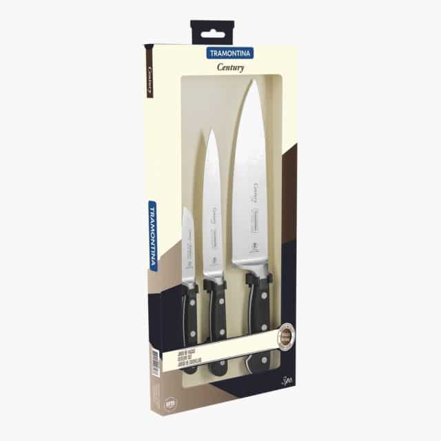 Century Elegant Knives Set  (3 pcs )