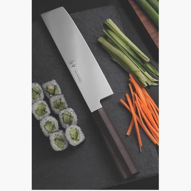 Sushi Line - 7 inches Nakiri Knife High Precision with Antibacterial Handle