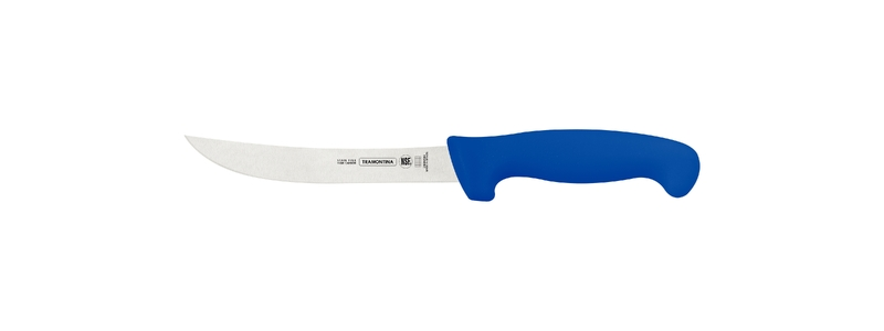 Tramontina Professional 6" Boning Knife with Stainless-Steel Blade and Blue Polypropylene Handle
