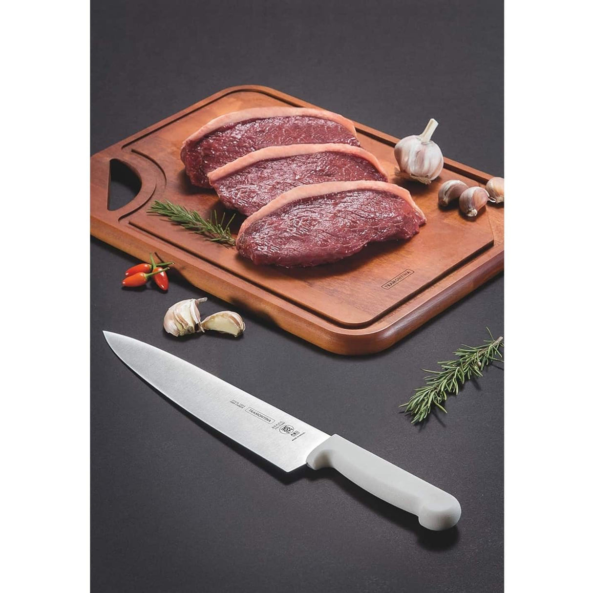 Tramontina Chef Series Professional Meat Knife Combo – 6 Pieces with Tool Bag