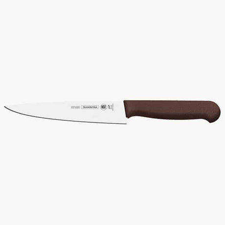 Tramontina Professional Meat Knife with Stainless Steel Blade and Polypropylene Handle with Antimicrobial Protection
