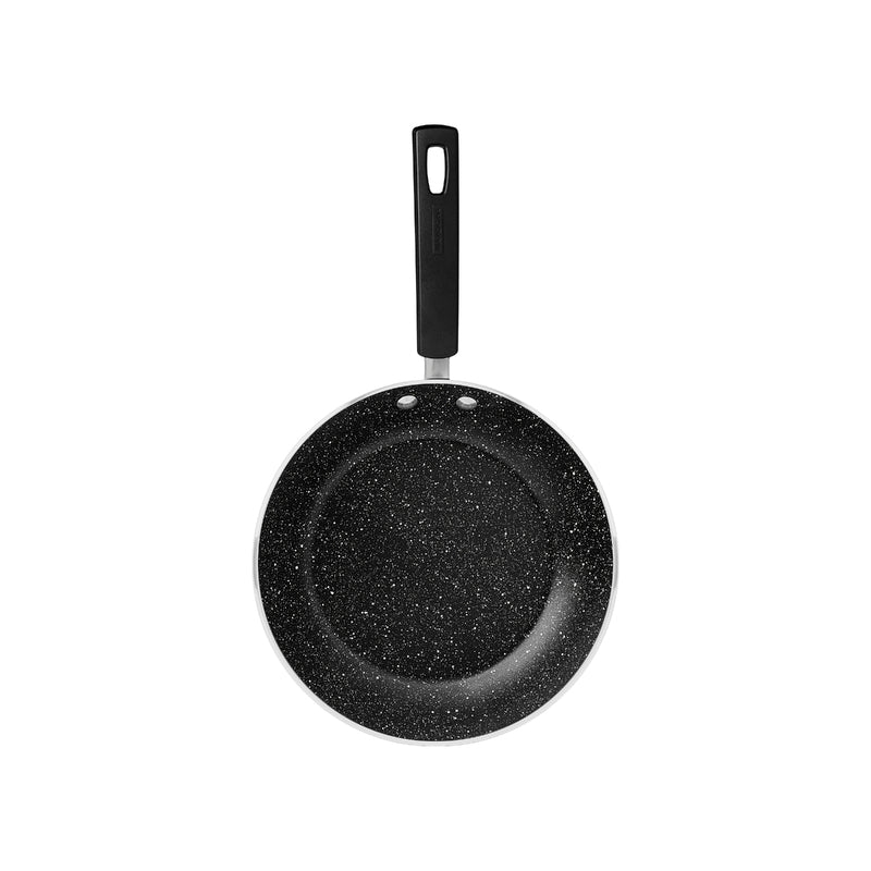 Tramontina Sicília Black Aluminum Frying Pan with Interior and Exterior Starflon Excellent Coating 20 cm 0,80 L