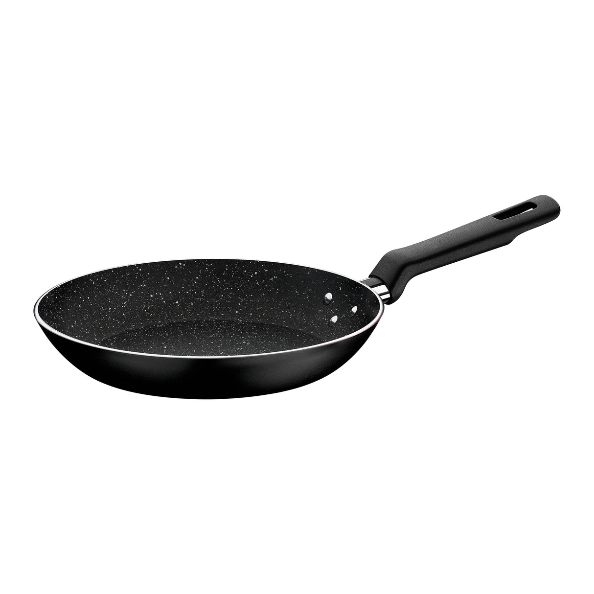 Tramontina 10-Piece Black Aluminum Cookware Set with Starflon Excellent Nonstick Coating