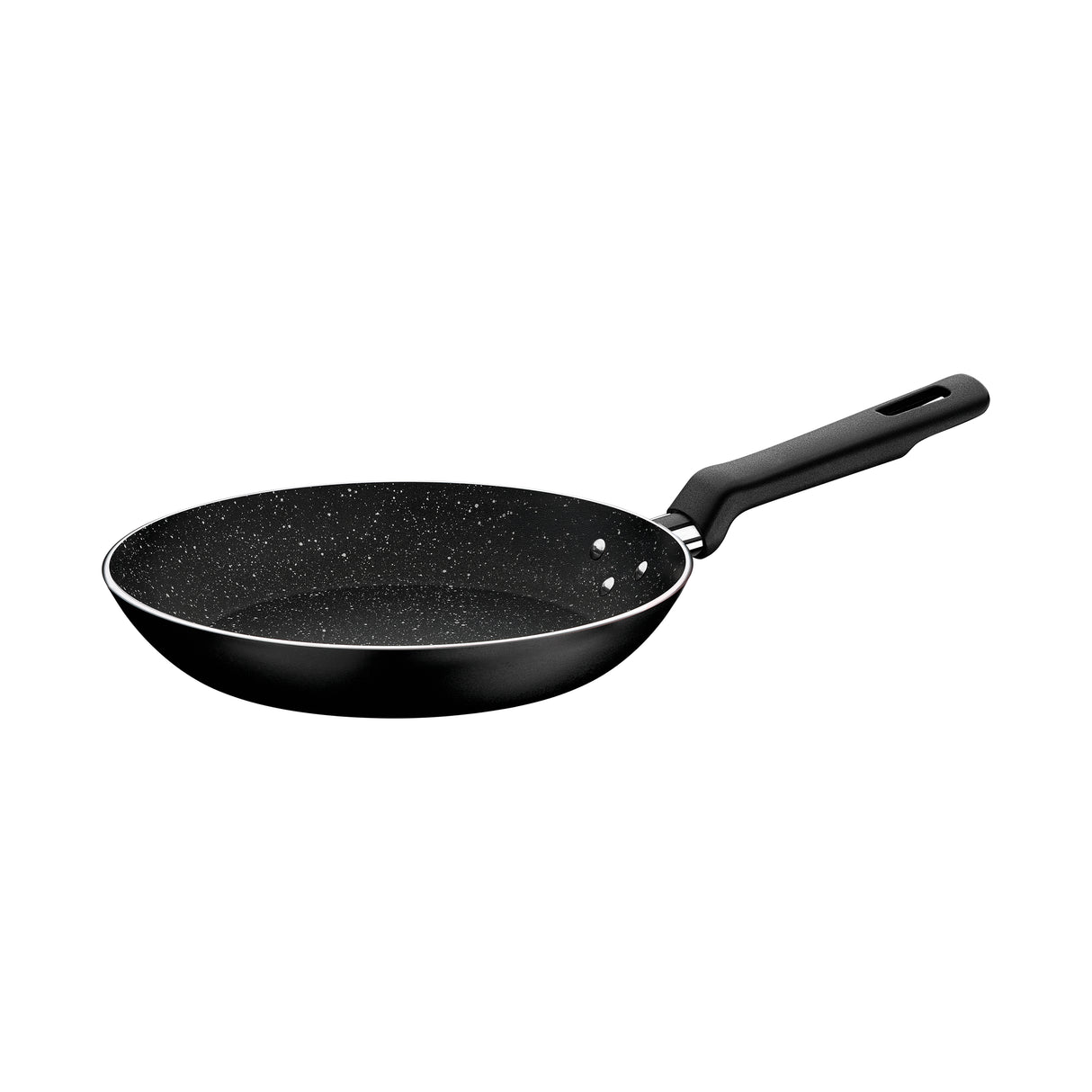 Tramontina Black Aluminum Cookware Set with Interior and Exterior Starflon Excellent Nonstick Coating 12 pieces