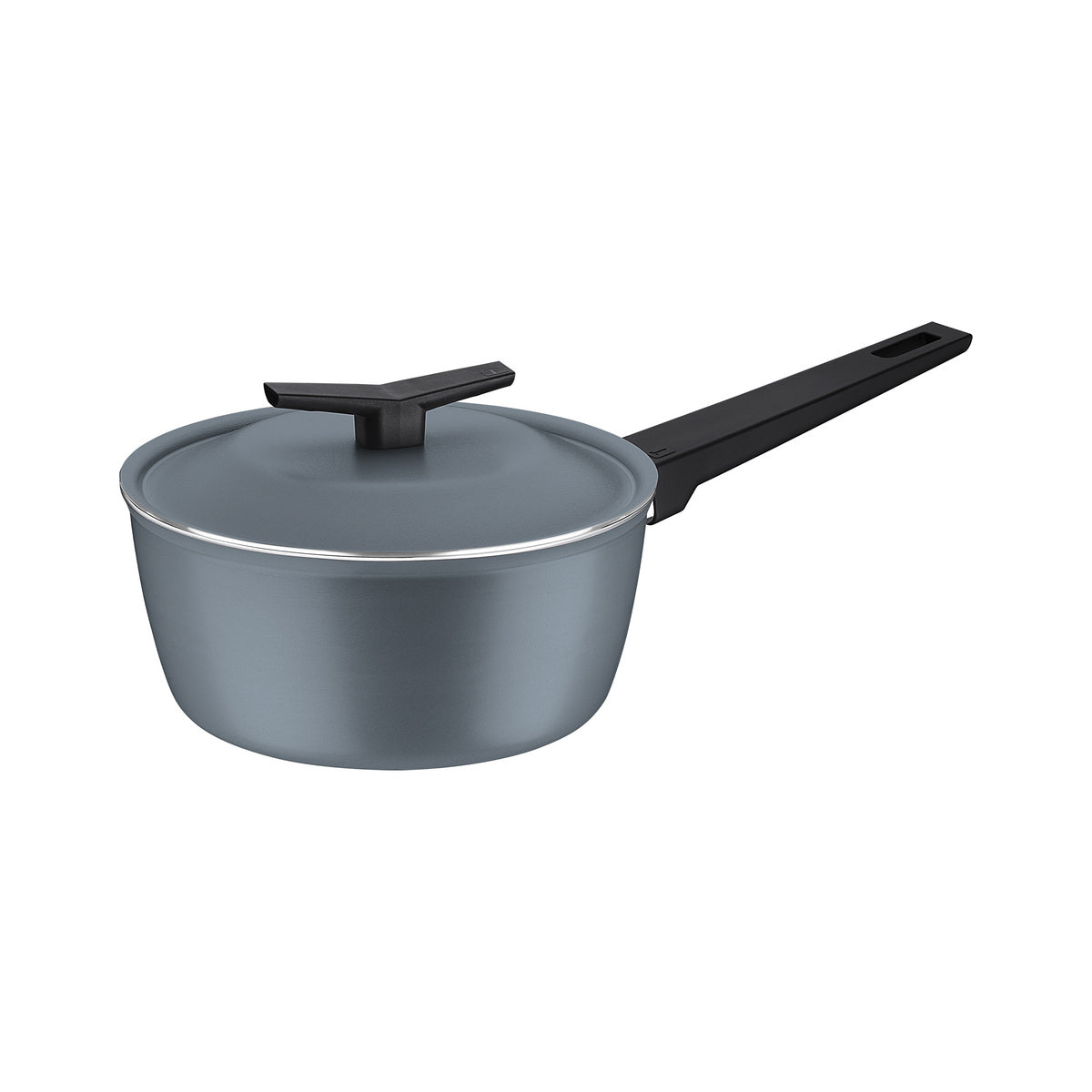 Tramontina Spezia Induction 4-piece Slate Blue Aluminum Cookware set With Interior and Exterior Starflon Excellent