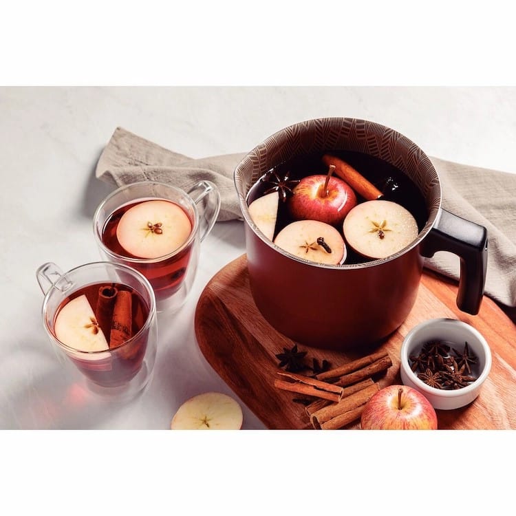 Tramontina Paris Texture 10cm 0.8L Aluminum Multipurpose Boiler with Interior and Exterior Starflon Max Lead PFOA Free Nonstick Coating