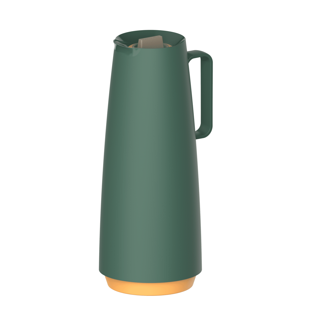 Tramontina Exata Green Plastic Thermal Flask with 1 Liter Glass Liner