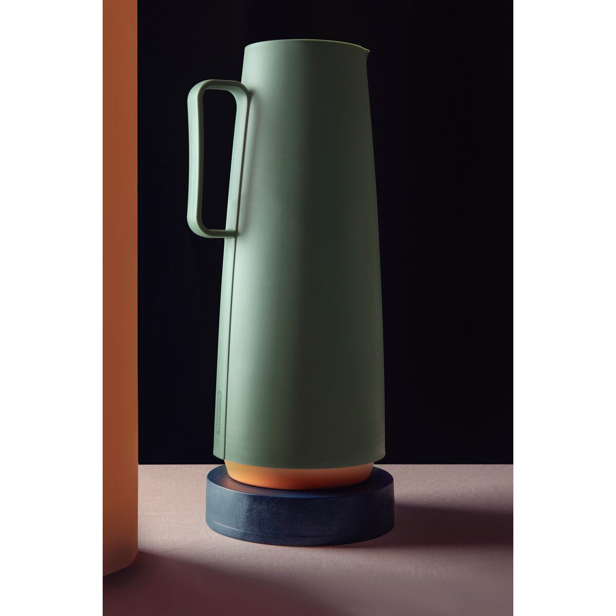 Tramontina Exata Green Plastic Thermal Flask with 1 Liter Glass Liner