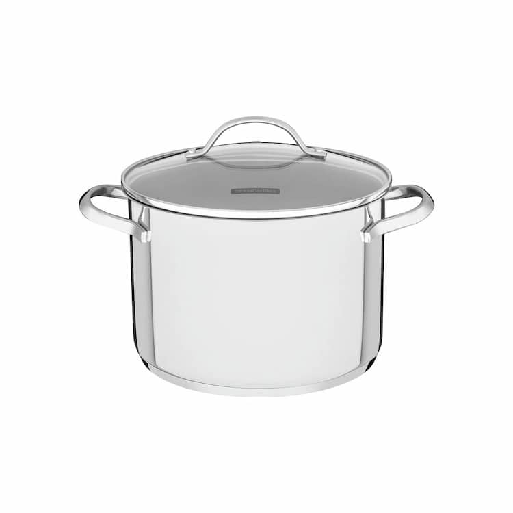 Tramontina Una 20cm 4.6L Stainless Steel Stock Pot with Tri-ply Bottom