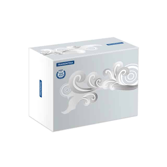 Tramontina Solar Bakelite 28cm 11.9L Stainless Steel Stock Pot with Tri-ply Bottom