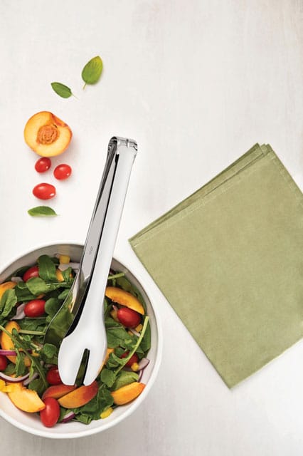 Tramontina Utility Stainless Steel Salad Tongs