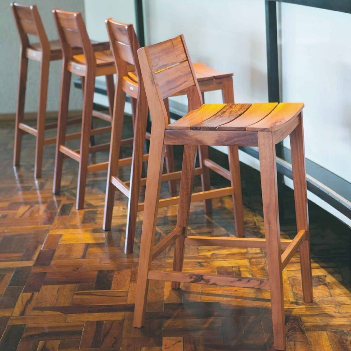 Toscana Wooden Bar Stool