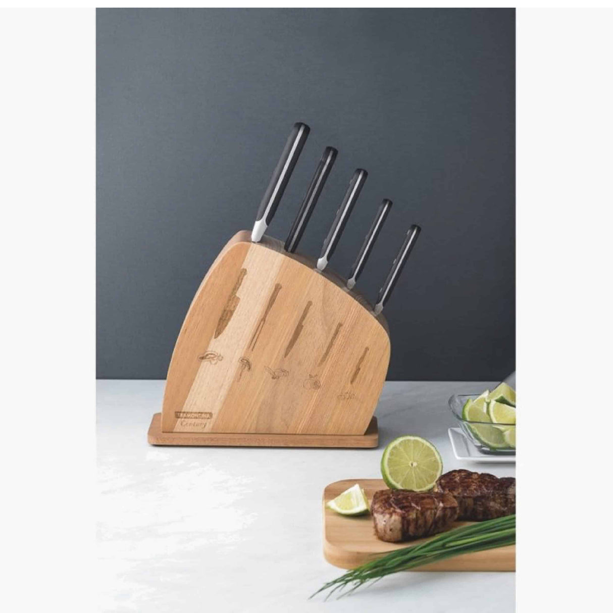 Century Elegant Knives Set  6 pcs  of High Carbon Stainless Steel
