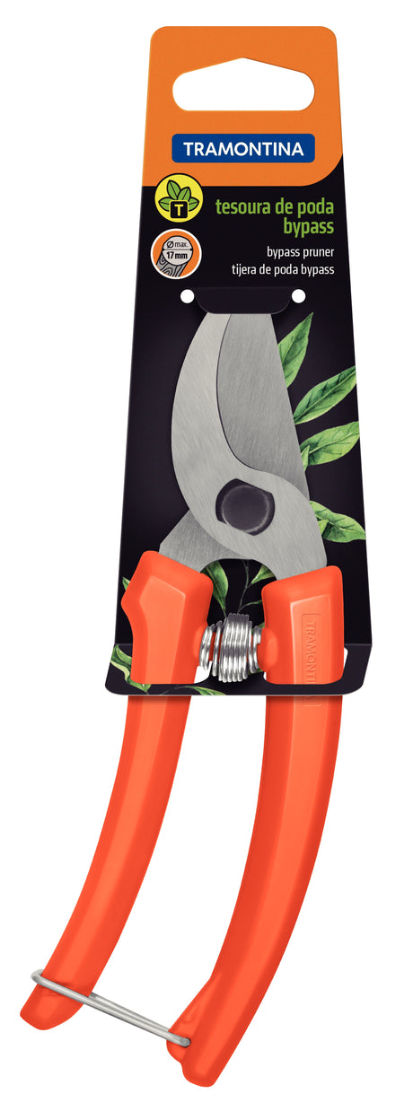 Tramontina Pruners with Metal Blades and Plastic Handles