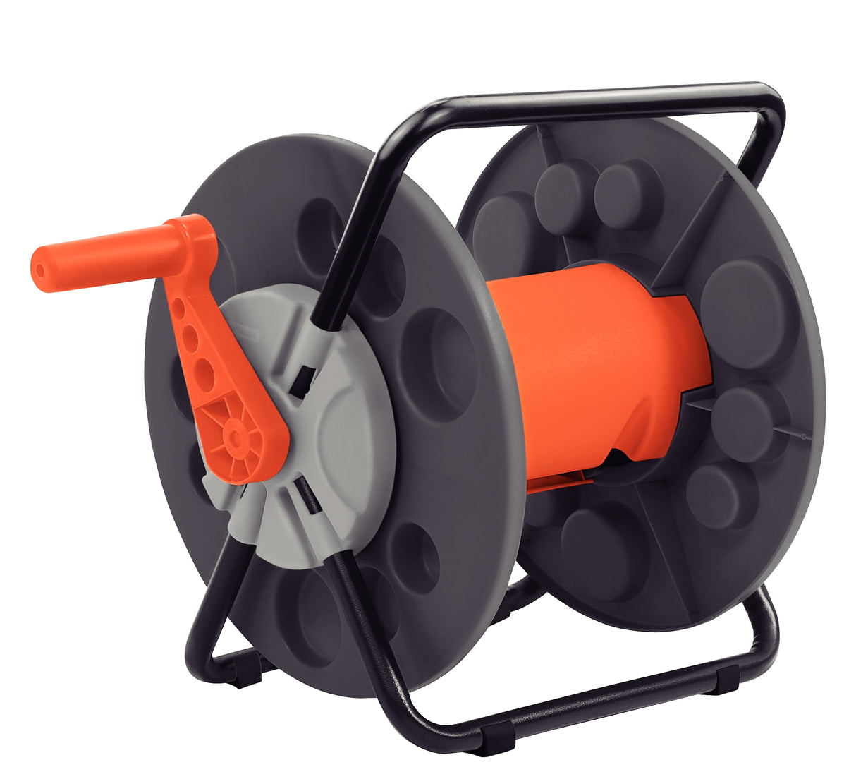 Tramontina Hose Reel made with Heavy-duty Polypropylene and Storage Capacity up to 55m Hose with 1/2-inch Diameter