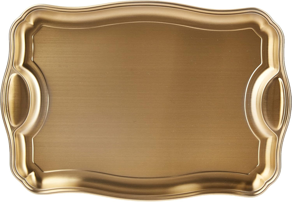Tramontina 36x25cm Rectangular Stainless Steel Tray
