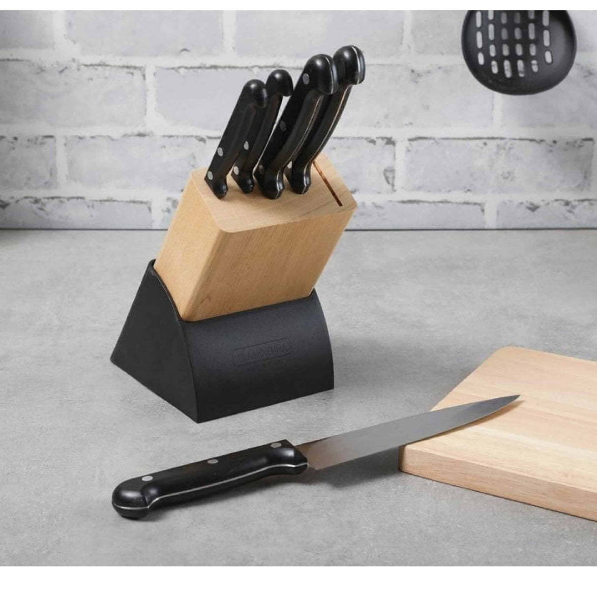 Tramontina Ultracorte 6-Piece Knife and Block Set