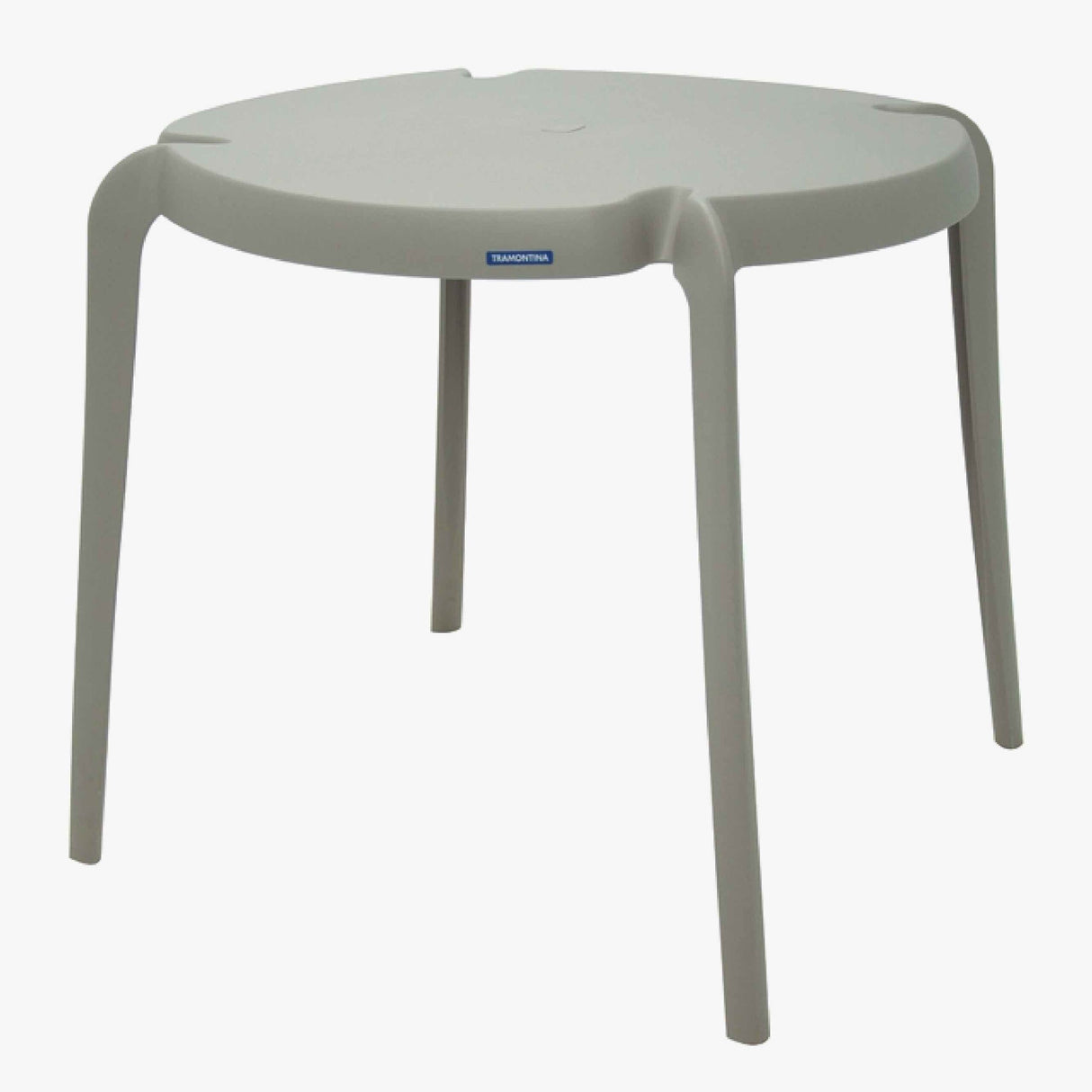 Tramontina Summa Clarice Taupe Polypropylene and Fiberglass Table