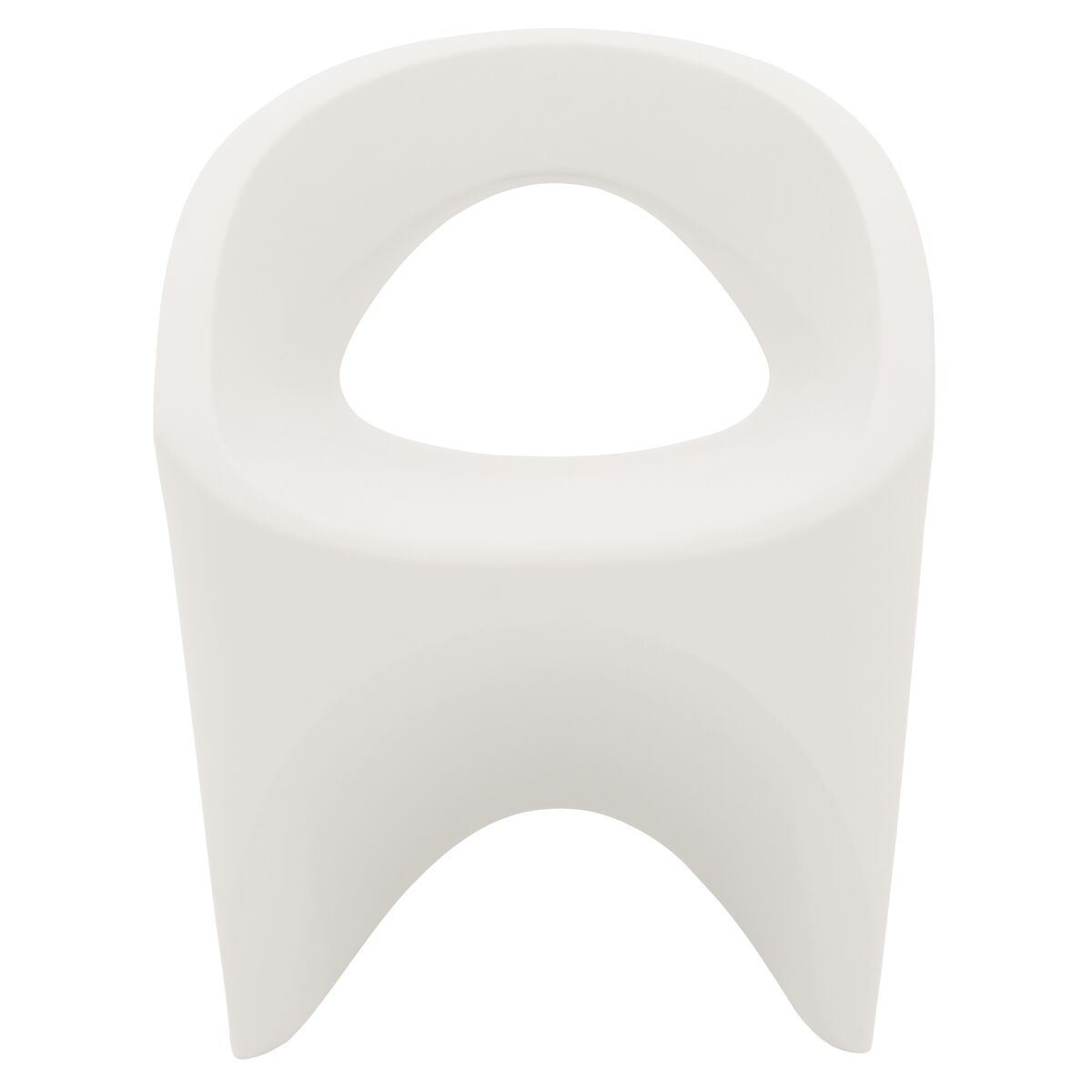 Tramontina Jet Armchair in White Polyethylene