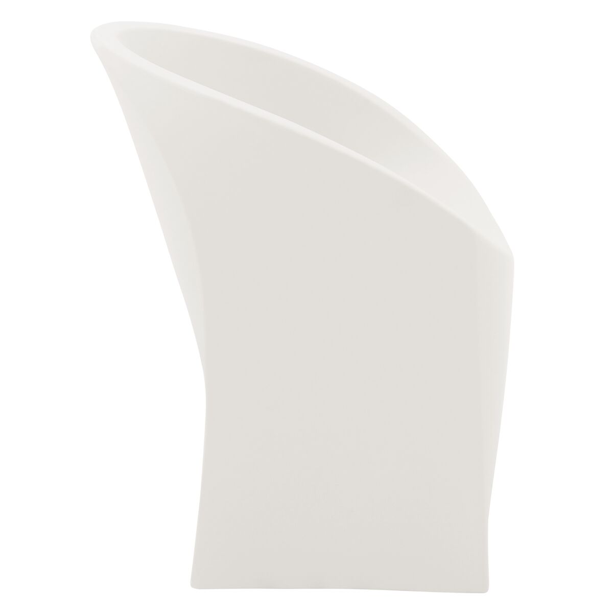 Tramontina Jet Armchair in White Polyethylene