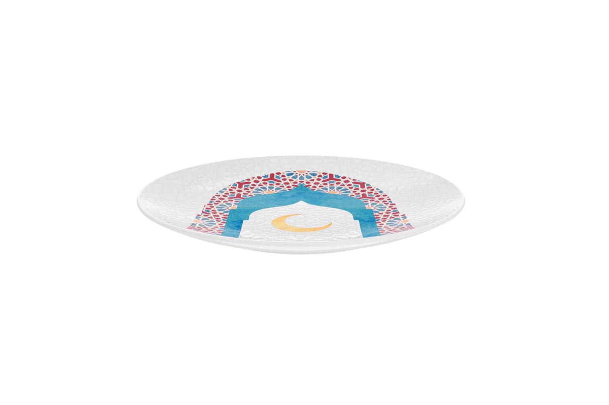 Tramontina Noor 19cm Ramadan Themed Decorated Porcelain Dessert Plate