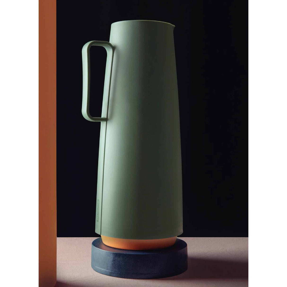 Tramontina Exata Green Plastic Thermal Flask with 1 Liter Glass Liner