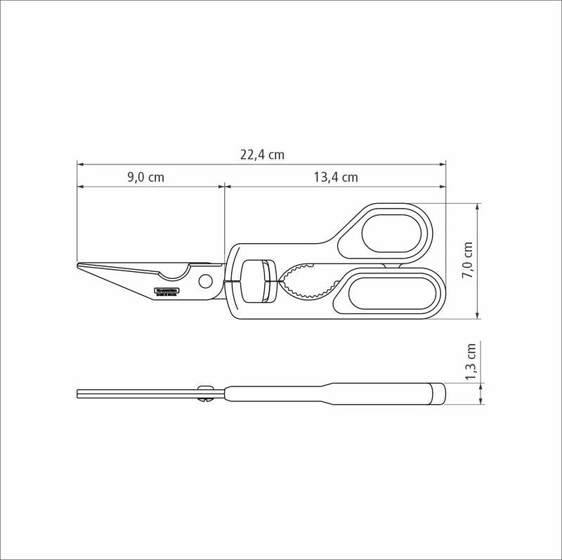 مقص منزلي مقاس 9 بوصات