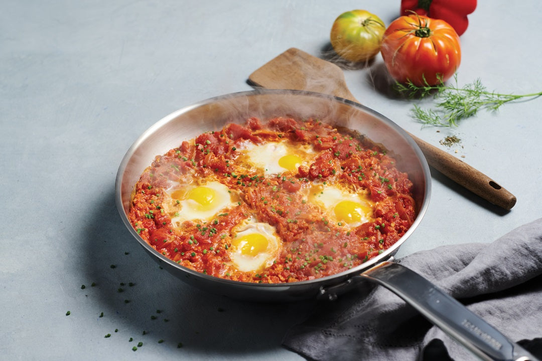 Tramontina 9 pcs Tempo Tri-Ply Base Stainless Steel Cookware Set