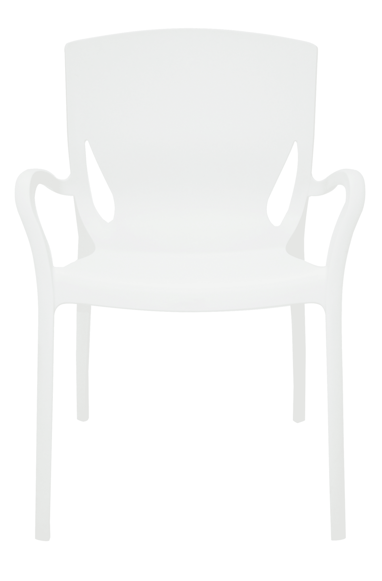 Clarice White Armchair