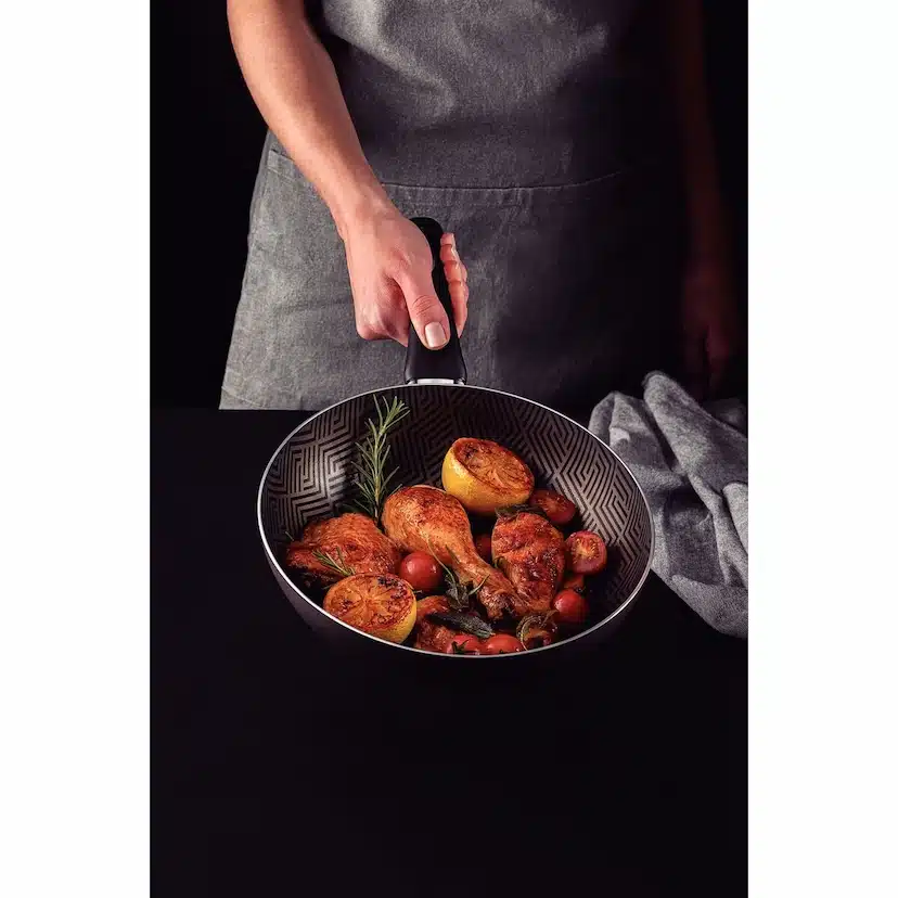 Tramontina Paris 14 Pieces Lead-Colored Aluminum Cookware Set