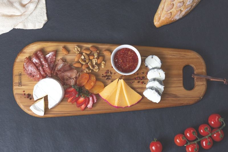 Tramontina Provence 48x19cm Teak Wood Antipasti Board with Mineral Oil Finish