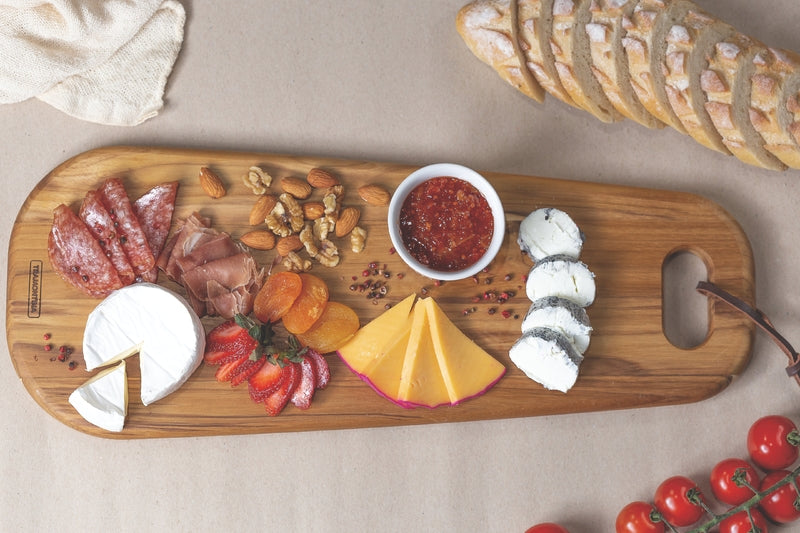 Tramontina Provence 48x19cm Teak Wood Antipasti Board with Mineral Oil Finish