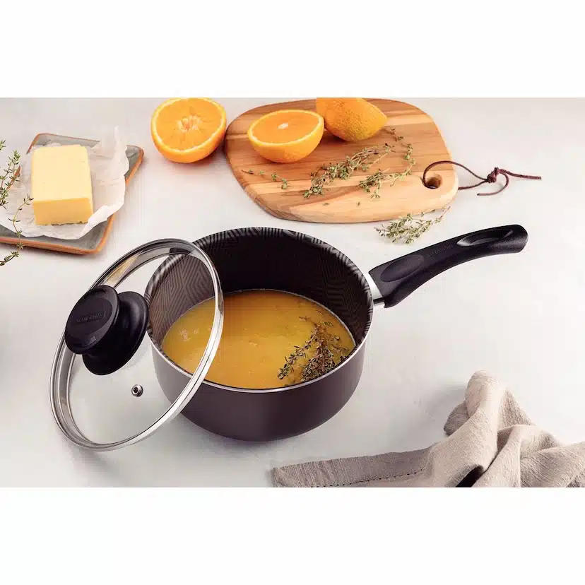 Tramontina Paris 13 Pieces Lead-Colored Aluminum Cookware Set