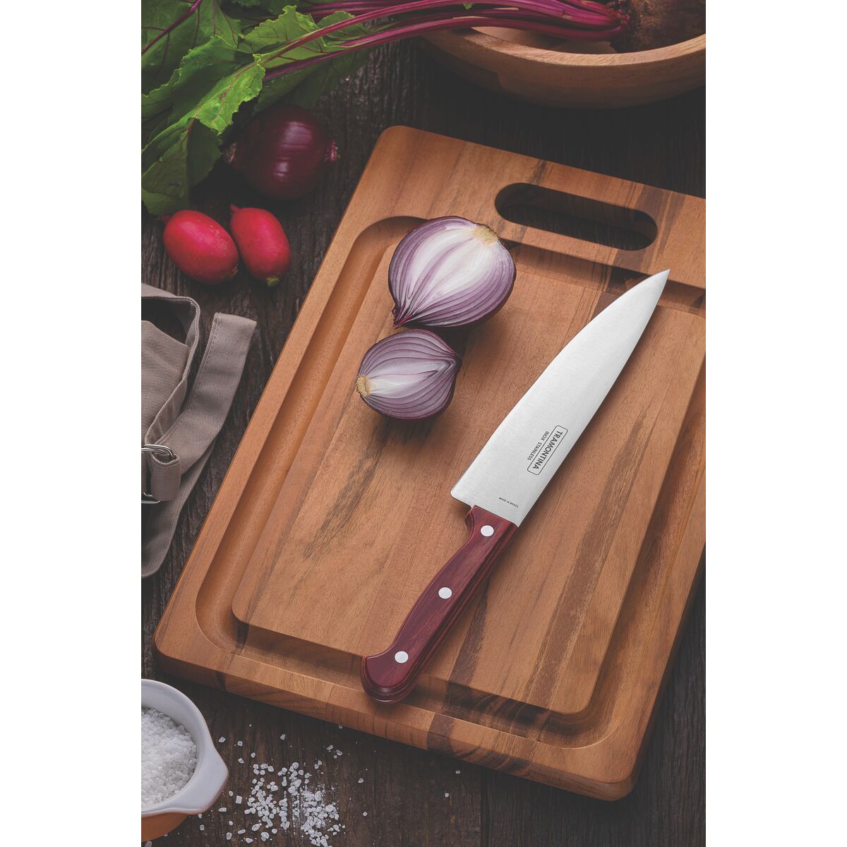 Tramontina Polywood 8 Chef S Knife With Stainless Steel Blade Tramontina