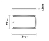 Tramontina Barbecue Board Kit in Jatobá wood with whitewash and oil finish