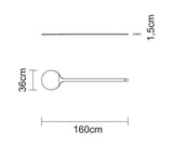 Tramontina Tauari wood pizza peel with long handle