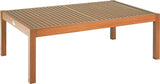 Big Coffee Table with Jatobá Wood Natural Finished - Tramontina Fitt