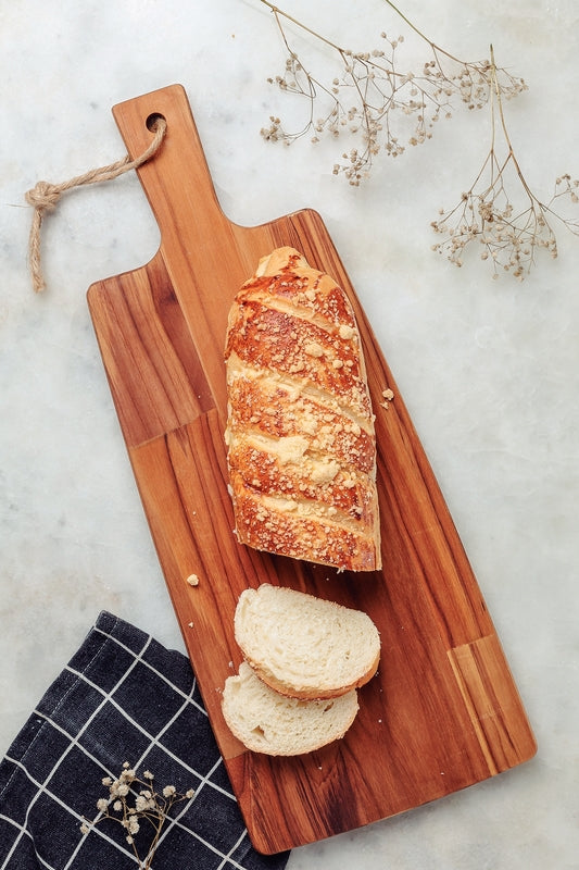 FSC Tramontina Teak Wood Breadboard with 48x19,5 Handle