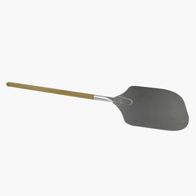 Tramontina Natural Finished Metal Pizza Shovel with Short Handle