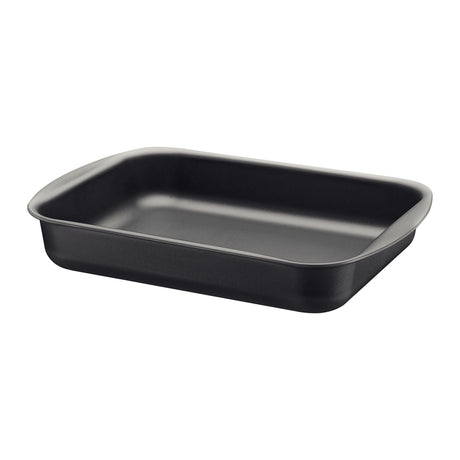 Tramontina Brasil Aluminum Deep Roasting Pan with Grill and Starflon Max Nonstick Interior and Exterior Coating Graphite, 34 cm, 4,9 L