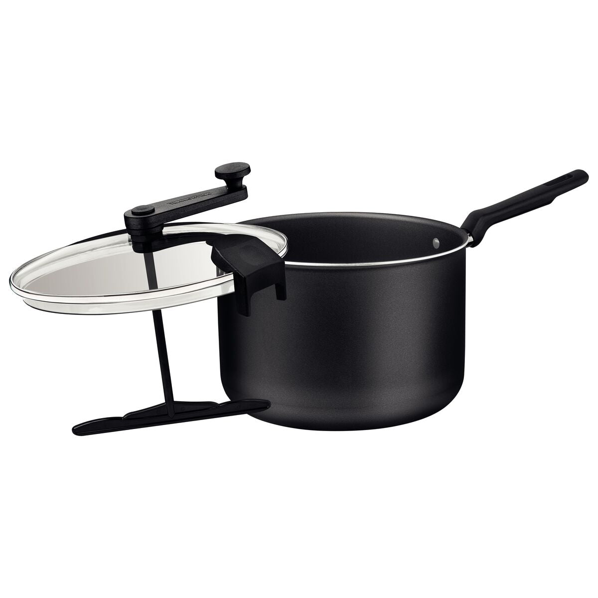 Tramontina Loreto Graphite Aluminum Popcorn Maker with Starflon Max Nonstick Coating, 20 cm, 3,5 L