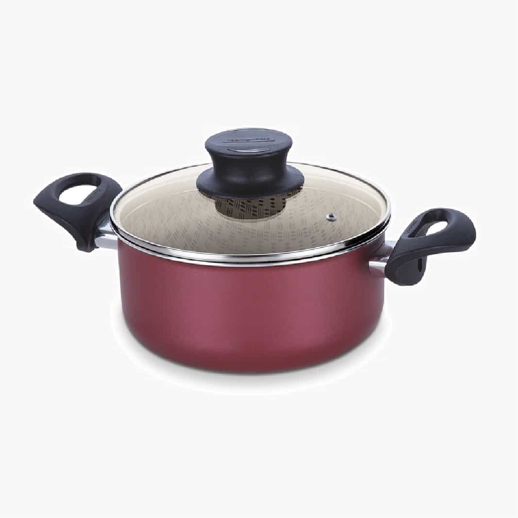 Large Pots - 28 cm Casserole - Non Stick - 8 liters