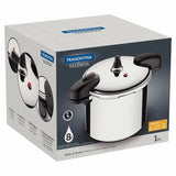 Tramontina Valencia 24cm 8L Polished Aluminum Pressure Cooker